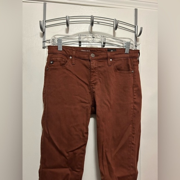 Adriano Goldschmied Legging Ankle super skinny jeans women’s 28R red orange - Picture 3 of 16